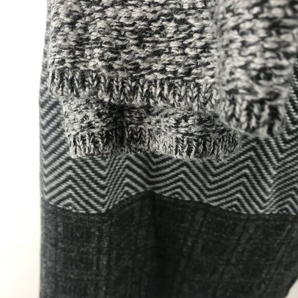 J.Jill Long Cardigan Sweater Jacket Wool Blend Gray Button Up Pockets Size S - Picture 10 of 10